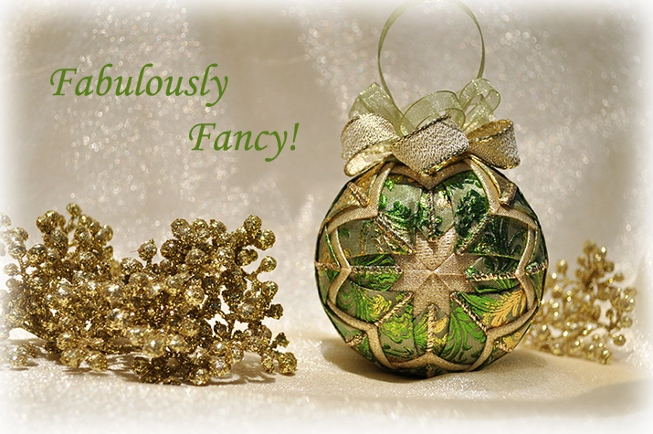 Fabulously Fancy Quilted Ornament