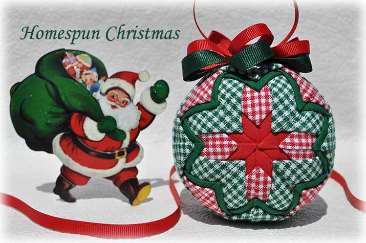 Bayberry Quilted Ornament