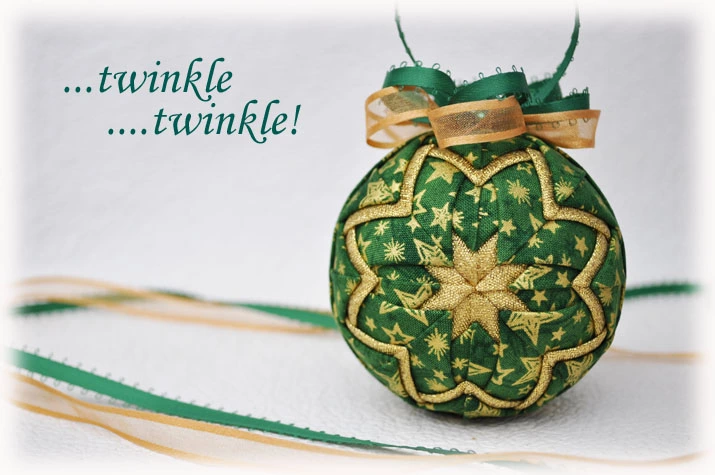 Twinkle Twinkle Quilted Ornament