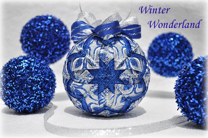 Winter Wonderland Quilted Ornament