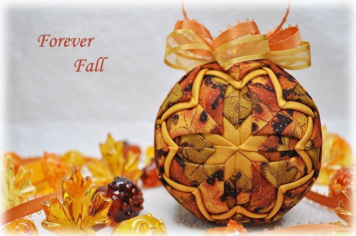 Forever Fall Quilted Ornament
