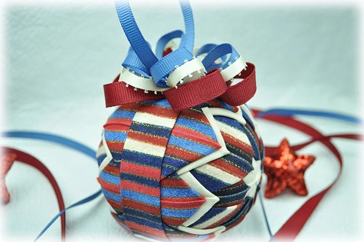 Liberty Quilted Ornament