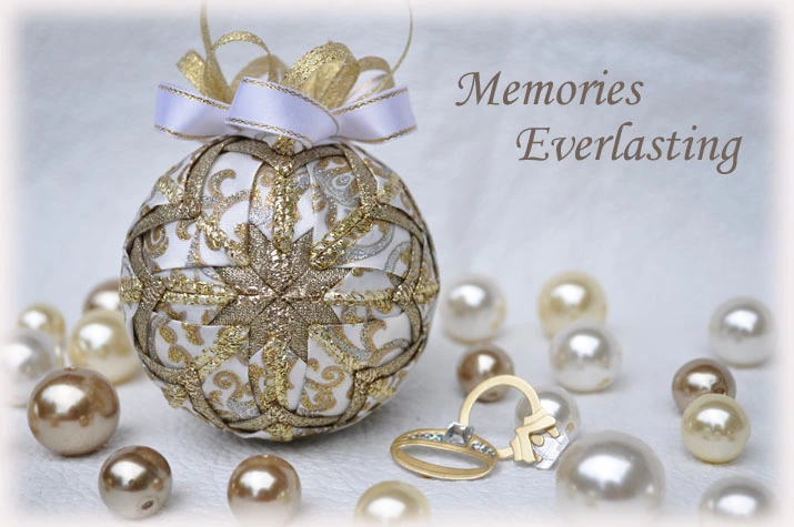 Memories Everlasting Quilted Ornament