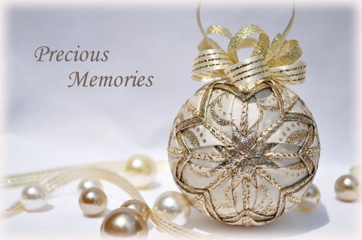 Precious Memories Quilted Ornament