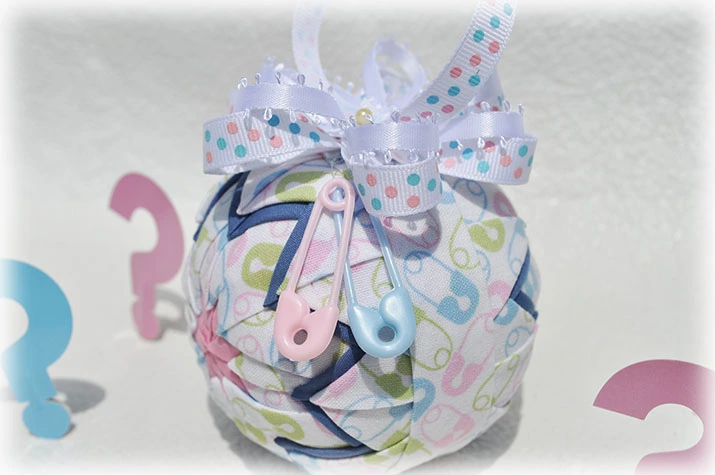 Its A Boy Quilted Ornament