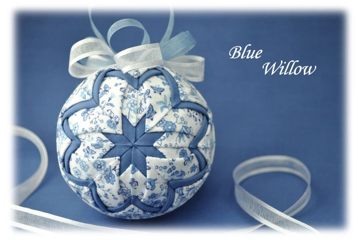 Blue Willow Ornament