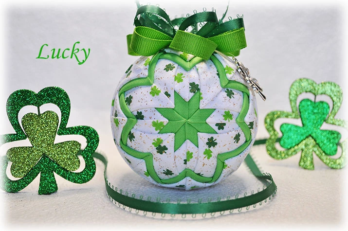 Lucky Quilted Ornament